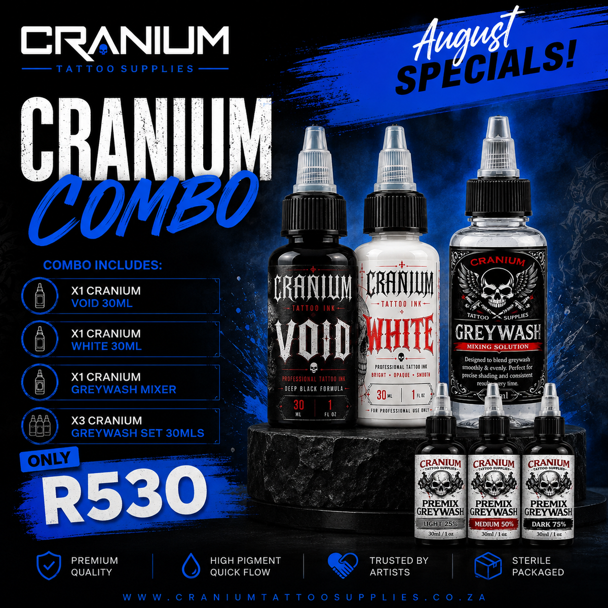 Cranium ink combo