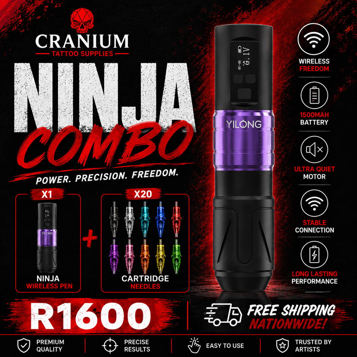 Ninja Wireless pen combo