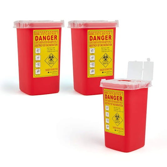 Mini sharps bin